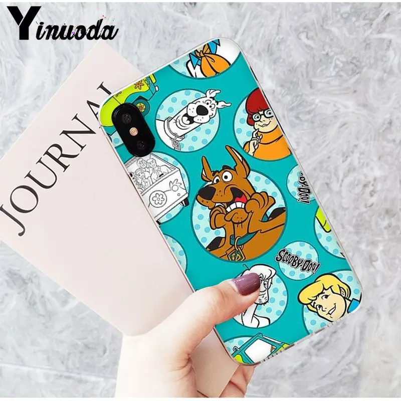 A12 Yinuoda Shaggy и Scooby Doo прозрачный мягкий для телефона чехол для Apple iPhone 8 7 6S Plus X XS MAX 5 5S SE XR мобильные чехлы - Цвет: A12