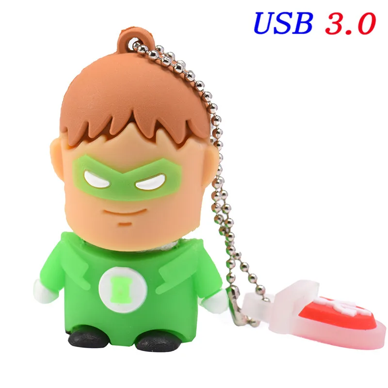 JASTER USB 3,0, креативный мультяшный персонаж Marvel, серия супергероев, usb флеш-накопитель, 4 ГБ, 8 ГБ, 16 ГБ, 32 ГБ, 64 ГБ, быстрая usb карта памяти - Цвет: E