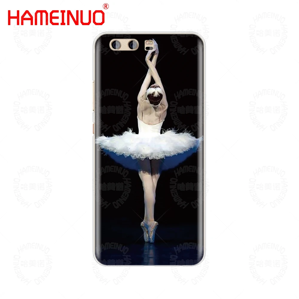 HAMEINUO балерина танцующая девушка тапочки чехол для телефона huawei Ascend P7 P8 P9 P10 P20 lite