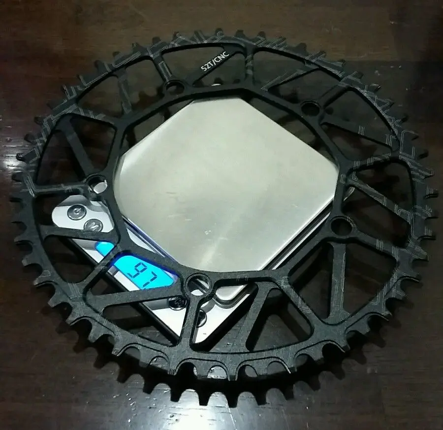 

50t / 52t /54t/56t/58t Litepro CNC lightweight narrow wide chainring 130bcd