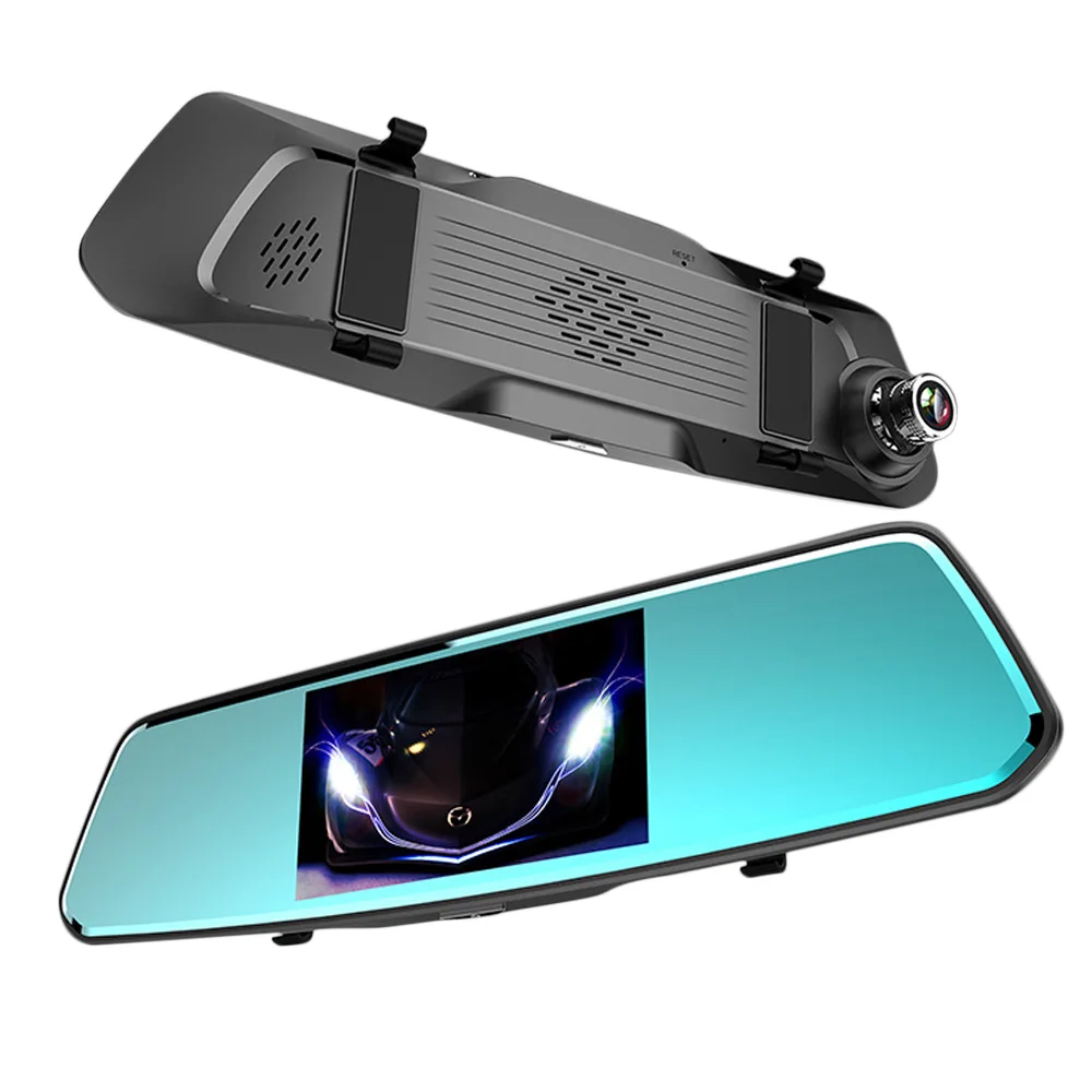 AOSHIKE 5 0 дюймовый ips экран высокой четкости спереди и сзади HD 1080P двойной объектив