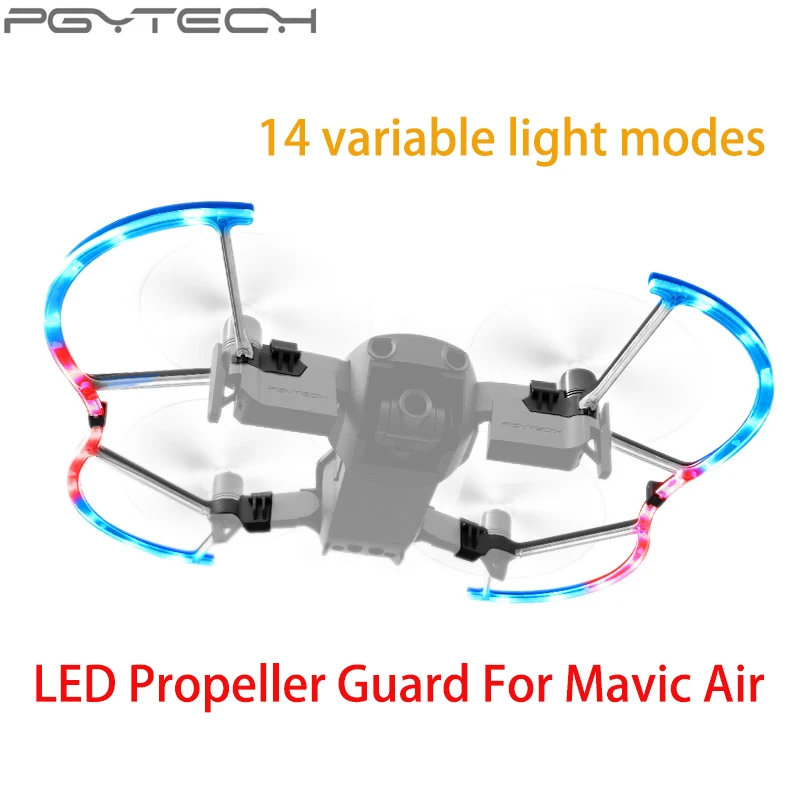 

PGYTECH Mavic воздушный Пропеллер Защита аксессуары с 14 режимами освещения красосветодиодный ОД для Dji Mavic Air drone