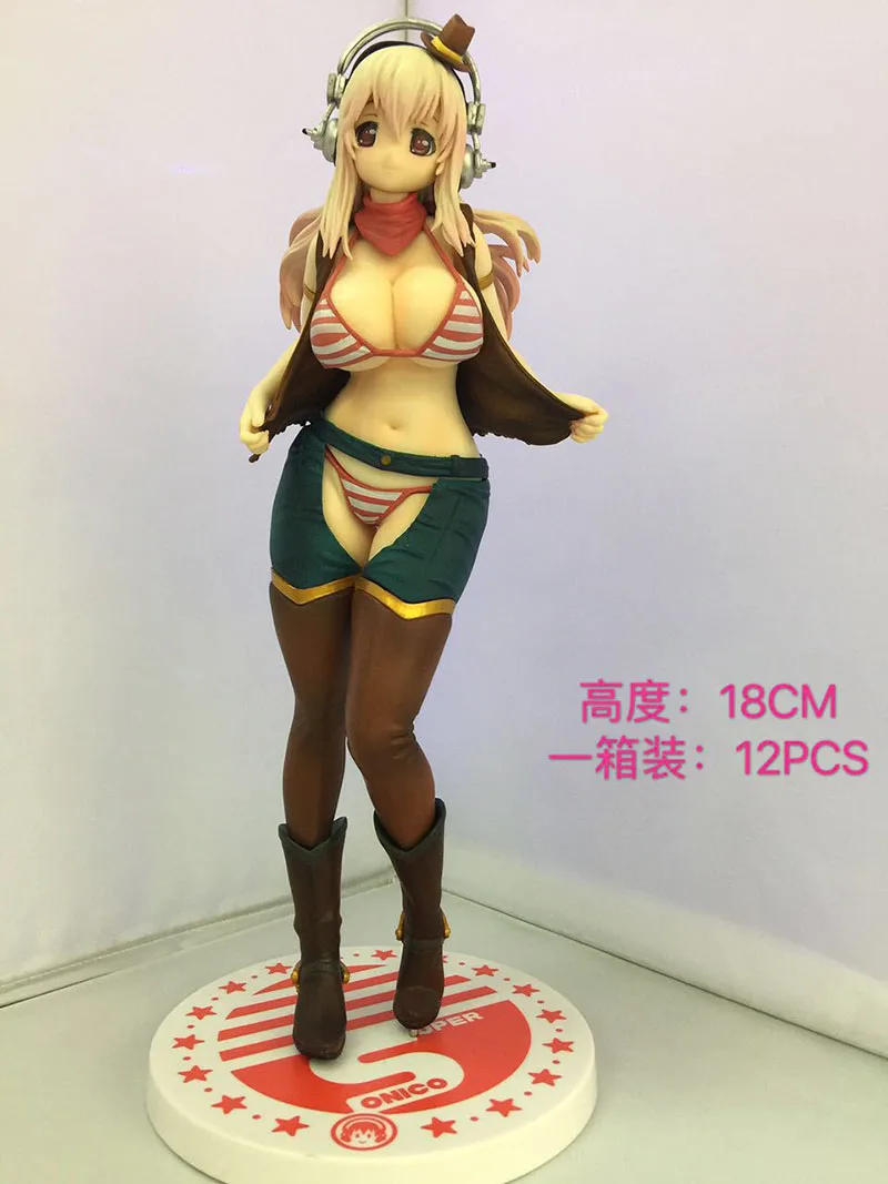 Горячие 24 см one picece аниме SoniComi сексуальные ковбойские Фигурки для девочек кукла