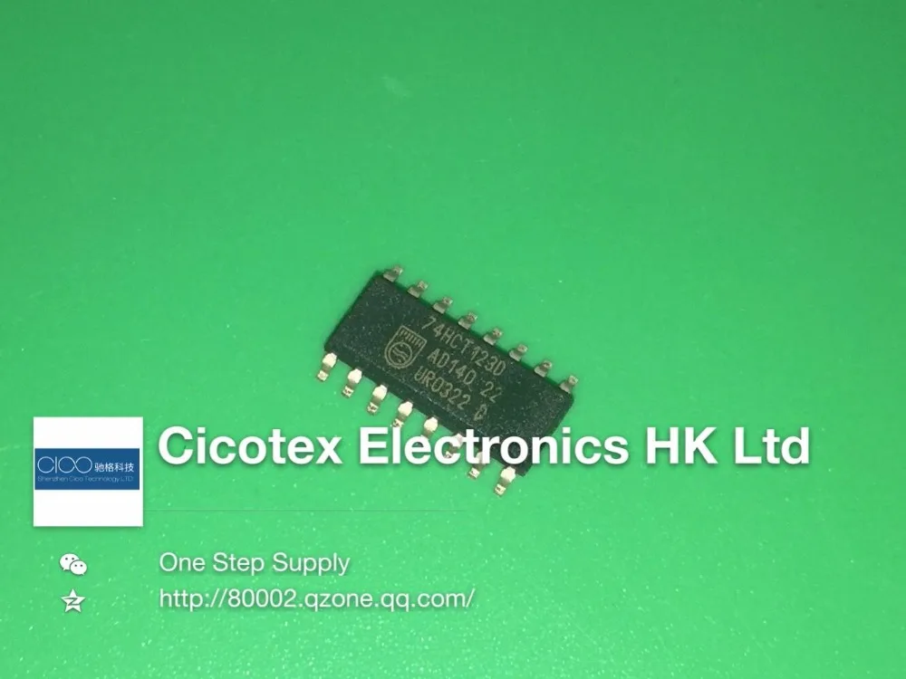 10 шт./лот 74HCT123D SOP16 IC мультивибратор ретриг 16SOIC Обустройство дома