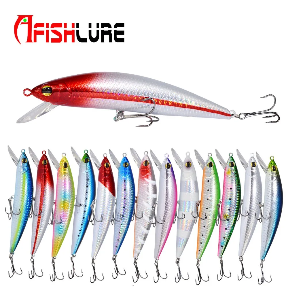 Рыболовная приманка Afishlure большая блесна для рыбалки 40 г 120 мм пластиковая