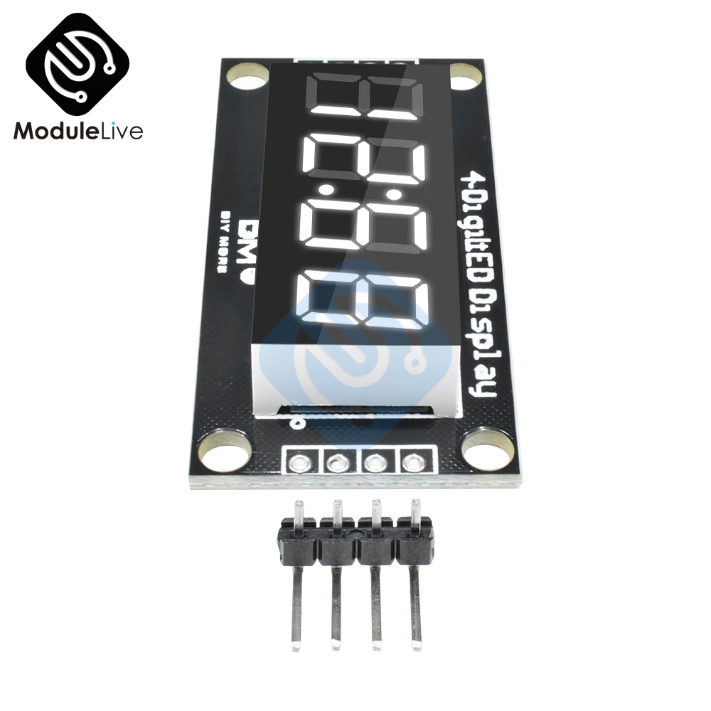 4-цифровой 4-разрядный дисплей модуль для Arduino с часами 0 36 дюймов 'ɷ сегментов