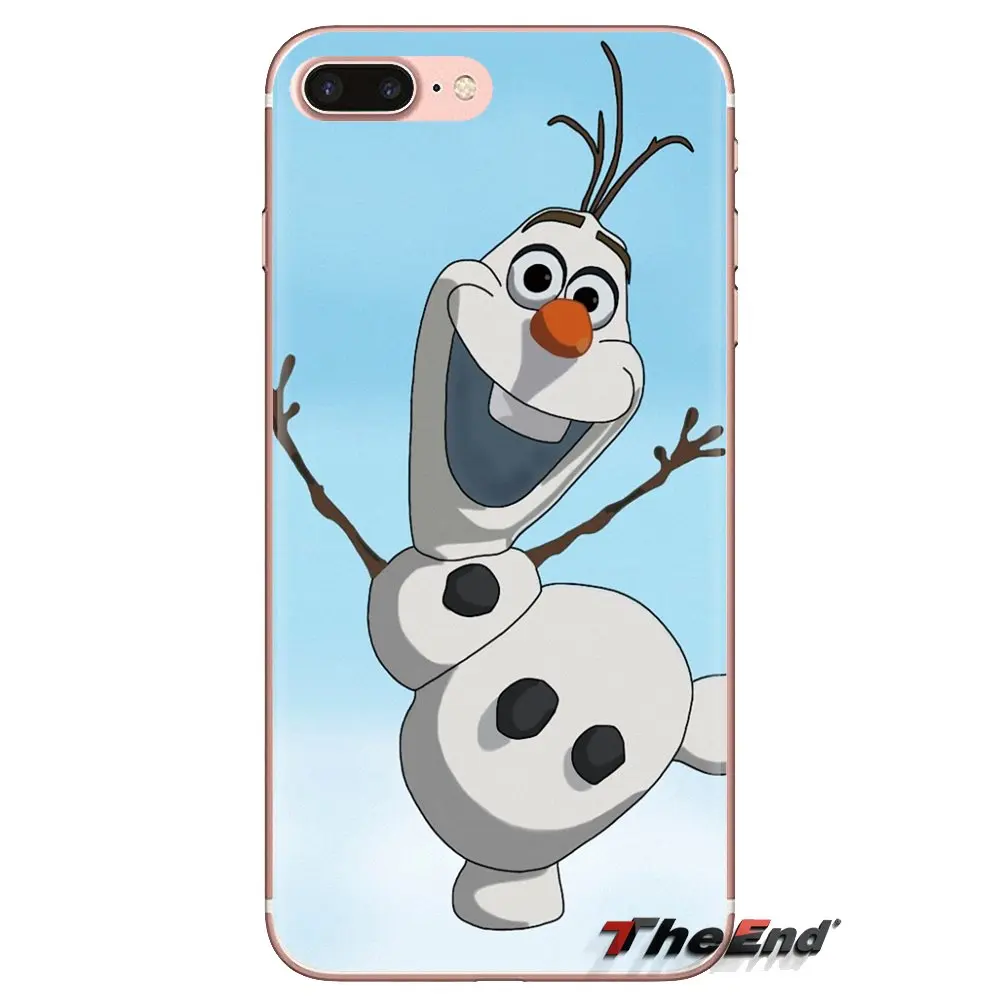 Transparent Soft Shell Covers For Xiaomi Redmi 4A S2 Note 3 3S 4 4X 5 Plus 6 7 6A Pro Pocophone F1 Snowflakes Stars Snowman Olaf |