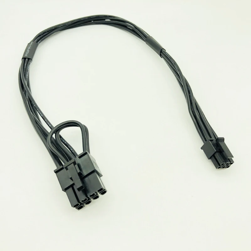 10 шт. кабель питания Mini 6pin к 8pin PCIe PCI e для Apple Mac iMAC Pro G5 Tower видеокарта 18AWG 35 см 6P