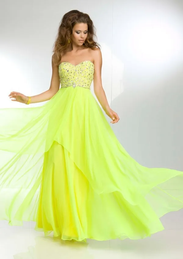 New Sexy Sweetheart Beaded Sequin Party Dresses for Juniors Prom Long 2014 Custom Made | Свадьбы и торжества