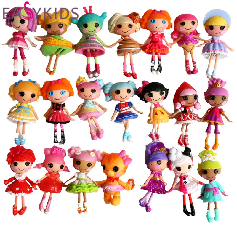 Детские куклы игрушки кнопки глаза мини laloopsy подарок на день рождения игровой