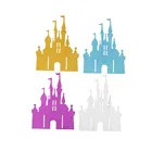 Украшение на день рождения, Рождество, домашний ужин, испечь, мероприятия, товары для вечеринки, замок, кекс, торт, Топпер, необычное искусство