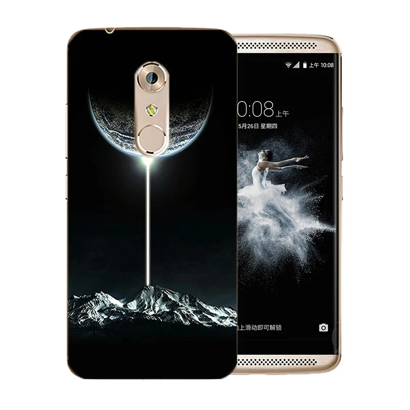 5 дюймов для ZTE Axon 7 A2017 чехлы телефонов мягкий силиконовый Ультратонкий чехол из