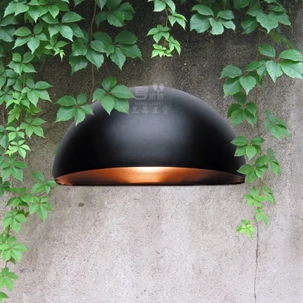 Водонепроницаемая короткая настенная лампа Балконная дверь крытые наружные