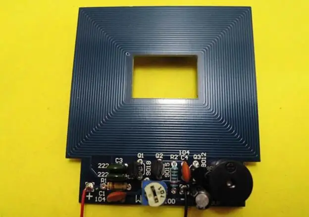 Бесплатная доставка! Металлоискатель DIY Kit простой портативный металлоискатель