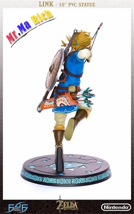 10" первые 4 фигурки The Zelda: дыхание диких звеньев статуя