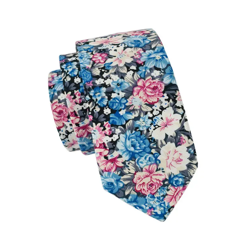 

FA-1378 Barry.Wang New Arrival Fashion Colorful Cotton Ties For Men High Quality Necktie Hanky Cufflinks Set For Wedding Party