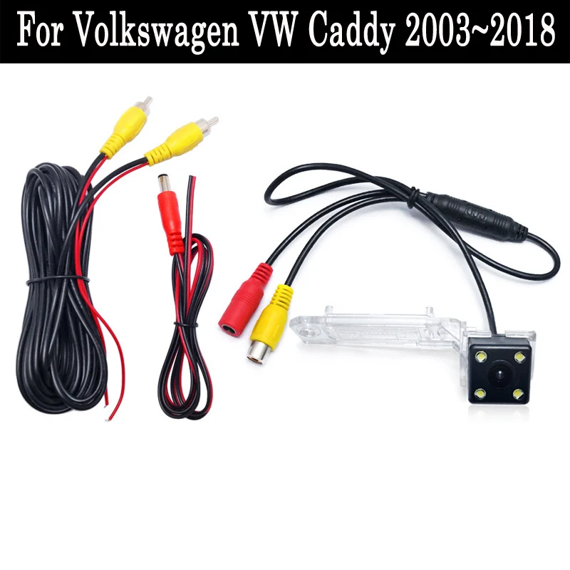 Камера заднего вида для Volkswagen VW Caddy 2003 ~ 2018 CCD камера ночного видения