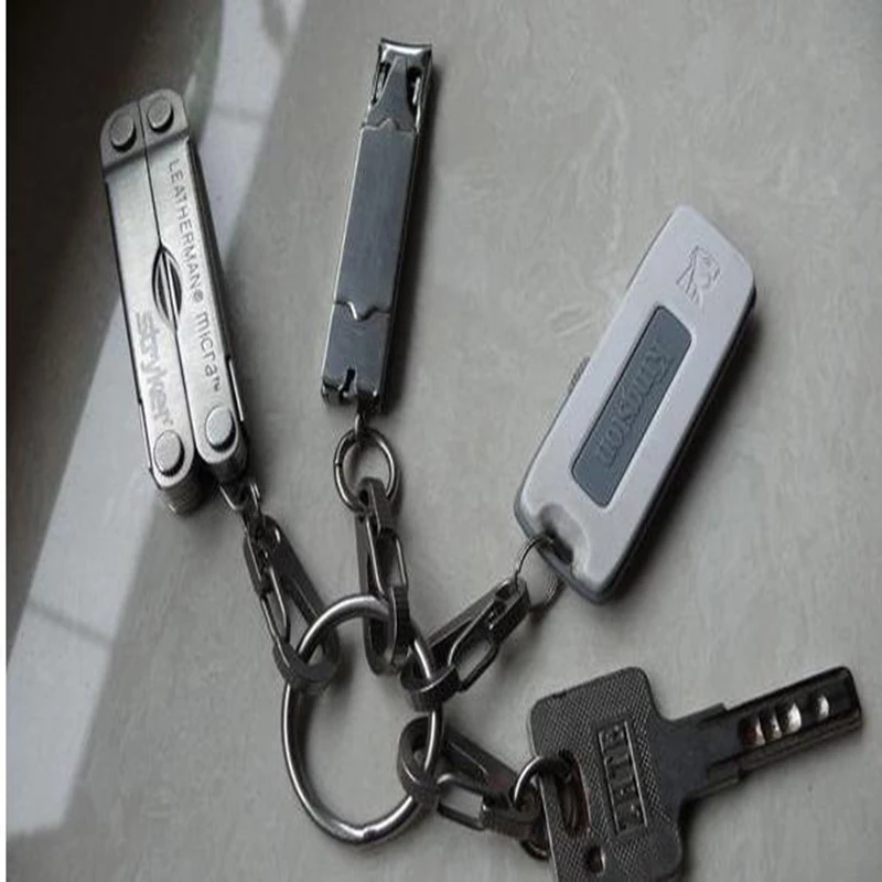 Модели экспозиции сплав весна Привлекательный мини SF быстро повесил EDC