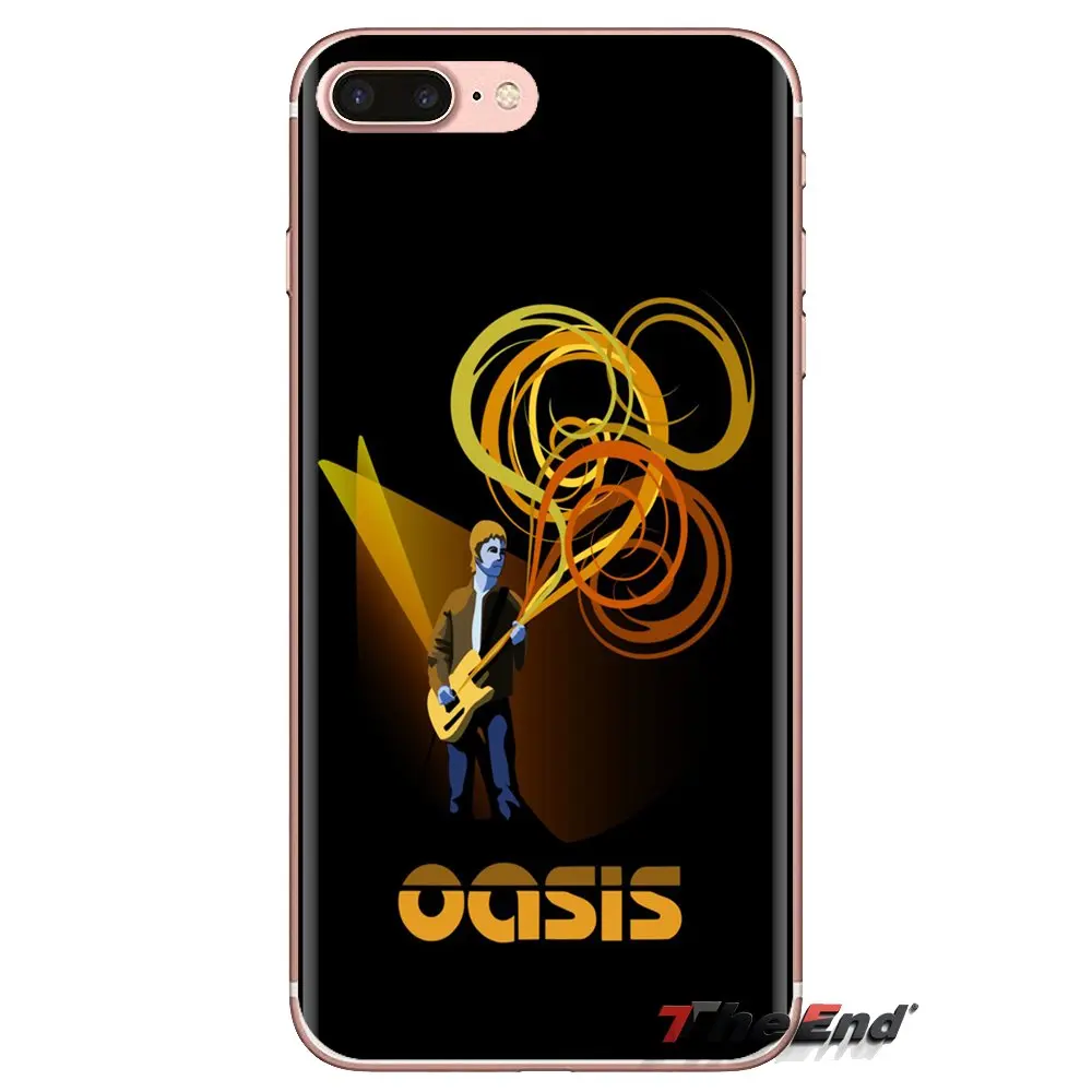 Силиконовый чехол для LG Spirit Motorola Moto X4 E4 E5 G5 G5S G6 Z Z2 Z3 G2 G3 C Play Plus Mini oasis logo Rain Noel Gallagher |