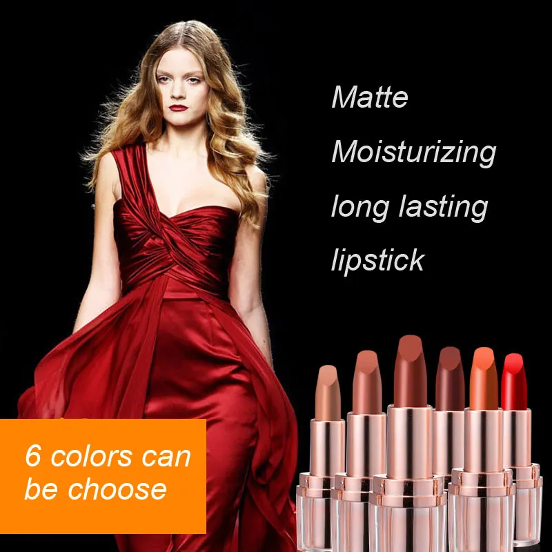 Jiaochan брендовая матовая губная помада косметический увлажняющий долговечный