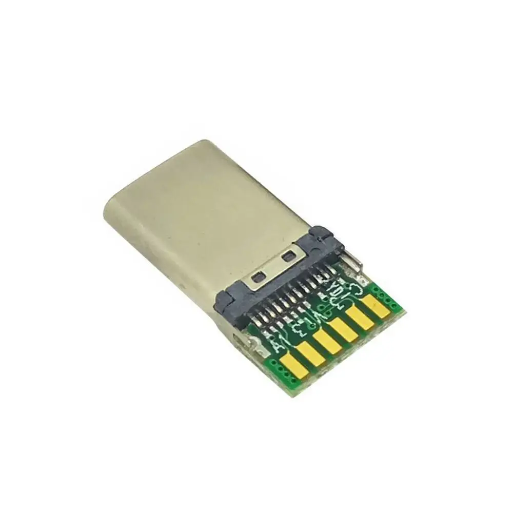 1 комплект 24-контактный разъем USB 3 типа C папа и мама | Компьютеры офис
