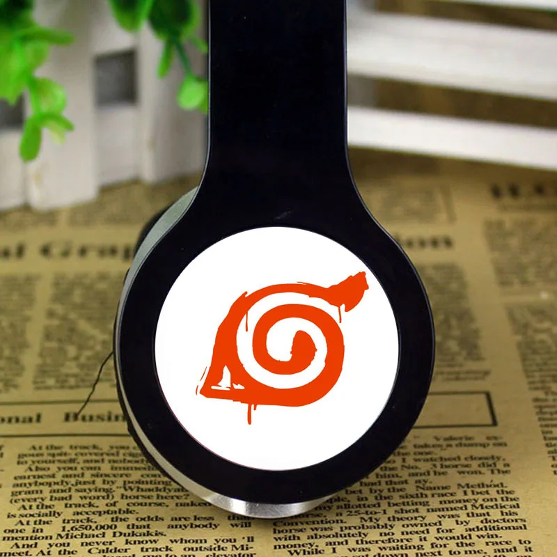 Ботинки в стиле аниме «Naruto мультфильм наушники игровая гарнитура геймер стерео наушники для девочек для мобильного телефона Mp3 плеер ПК