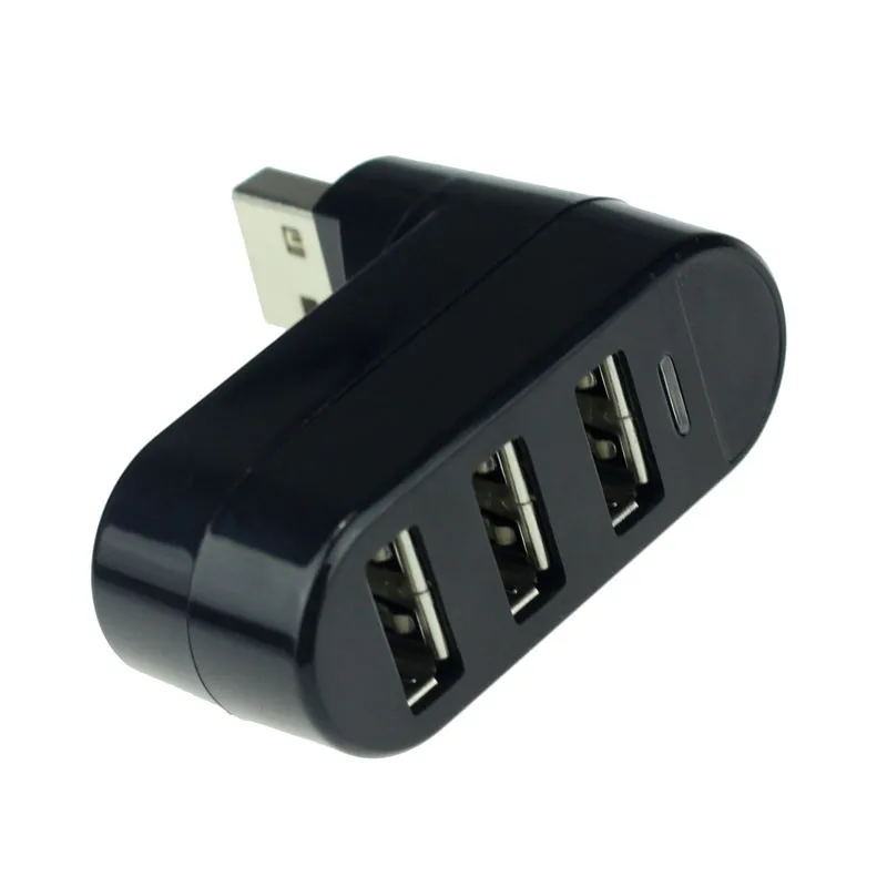Mokingtop 3 порта концентратор USB 2 0 Мини Поворотный сплиттер адаптер для ПК ноутбука