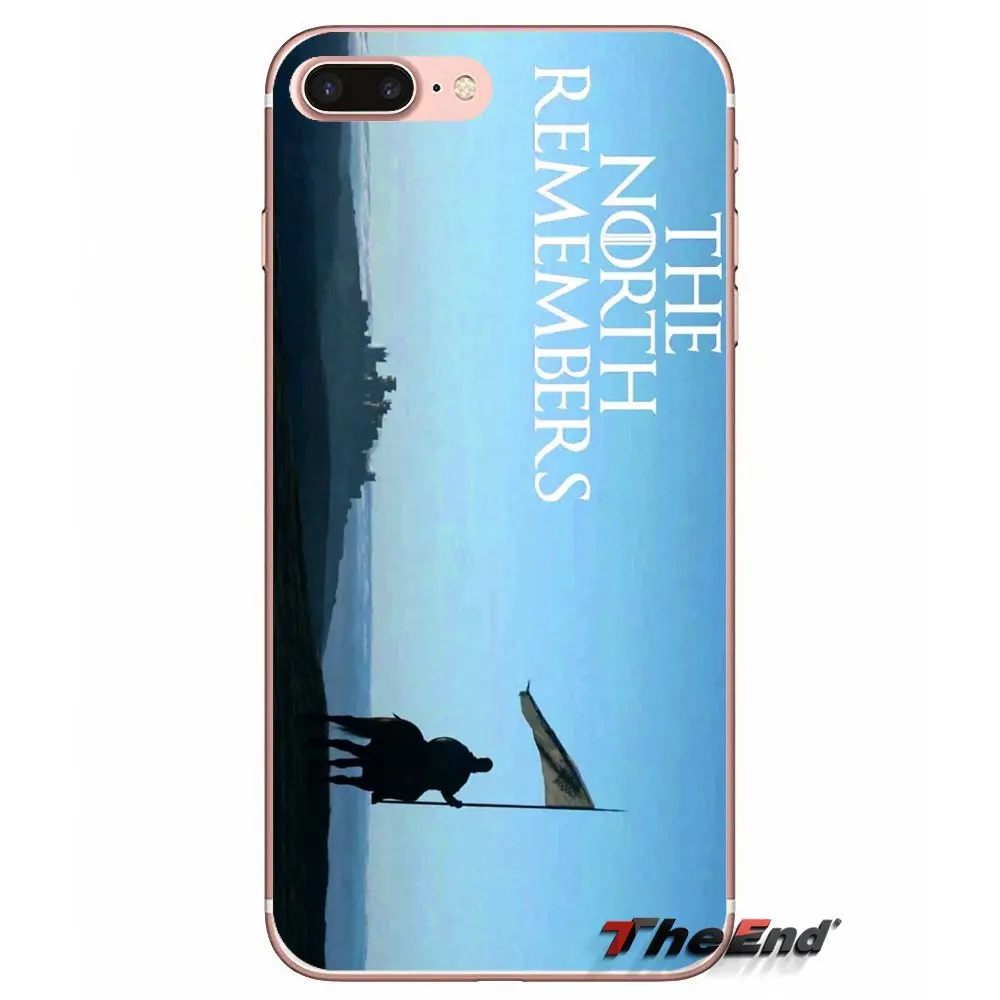 Для Samsung Galaxy S2 S3 S4 S5 MINI S6 S7 edge S8 S9 Plus Note 2 3 4 5 8 Coque Fundas The North member game of throne|Чехлы-накладки|