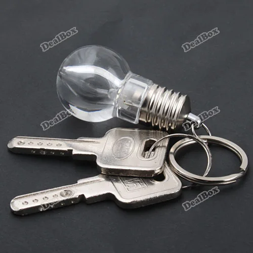 dealbox Approving! Change Color LED Light Mini Bulb KeyRing KeyChain Xmas Practical! | Автомобили и мотоциклы