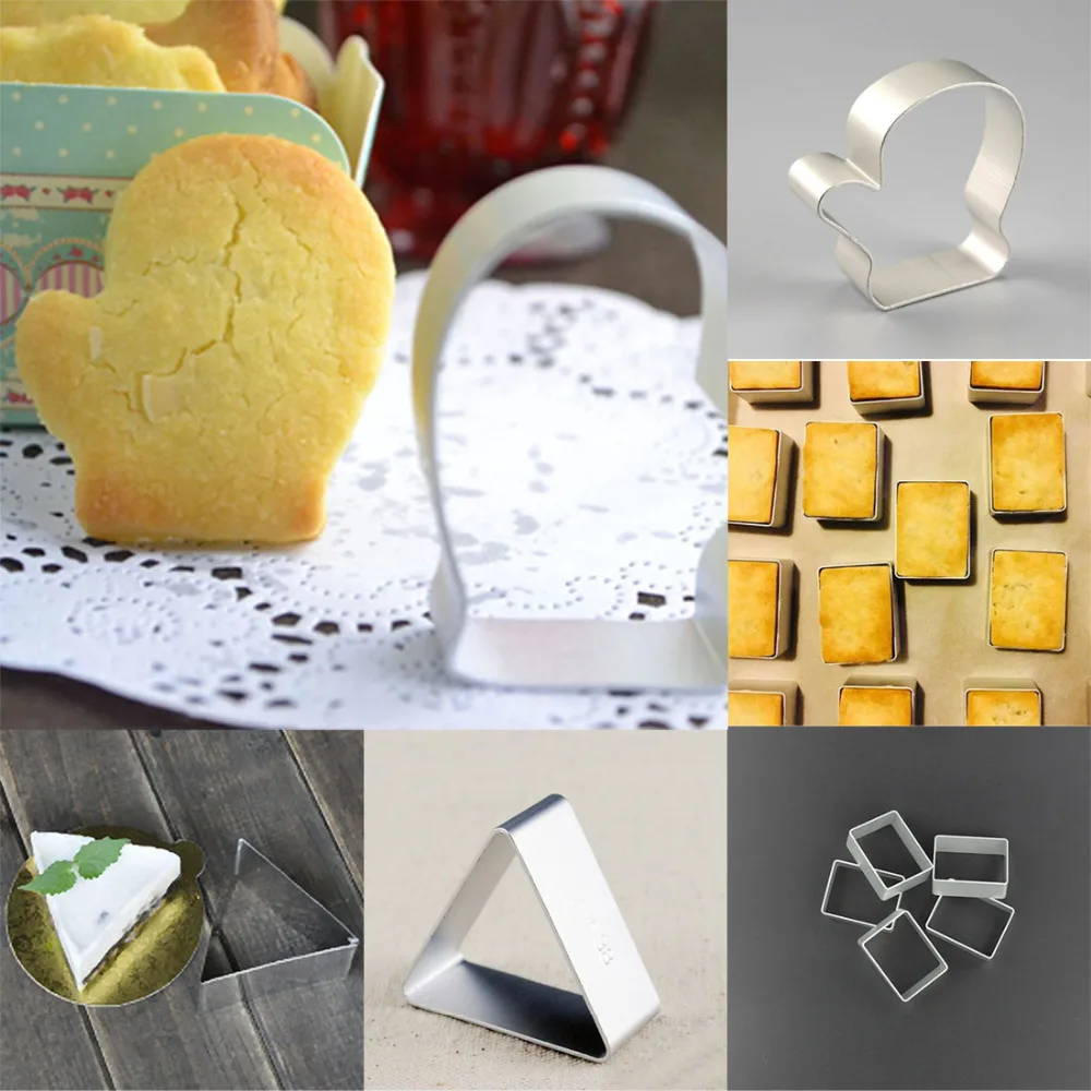 2015 хит! Алюминиевые Инструменты для торта формы выпечки формочки печенья