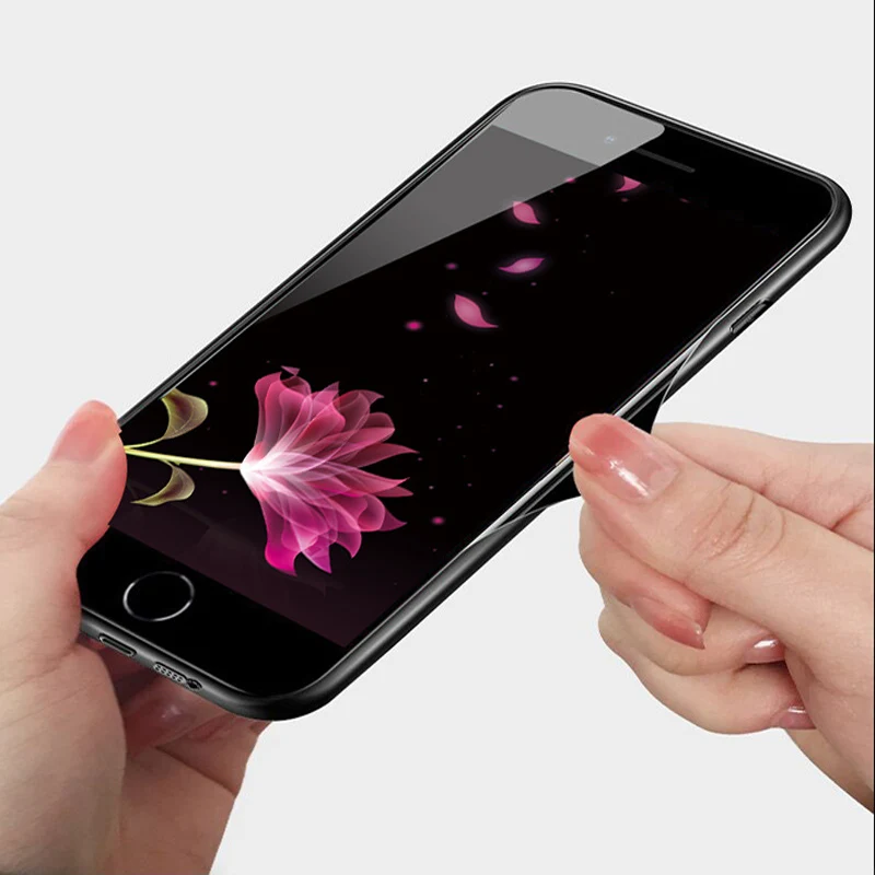 Модный чехол из закаленного стекла для Samsung galaxy S8 задняя крышка G9500 S 8 чехлы