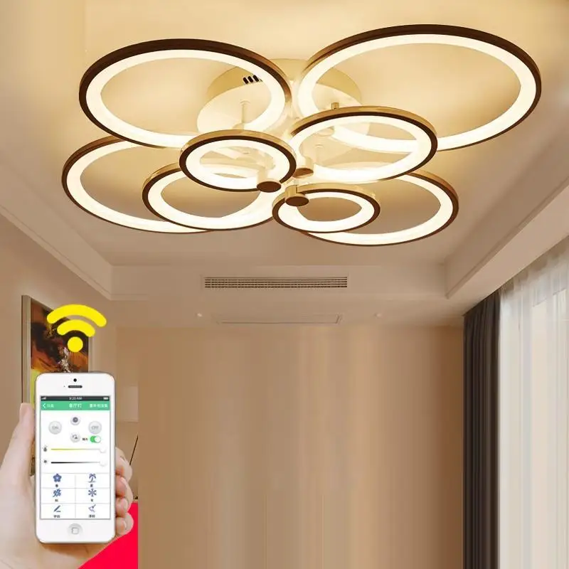 Декор Sufitowe лампа для гостиной Plafonnier современный светодиодный Plafondlamp Lampara Techo Luminaria
