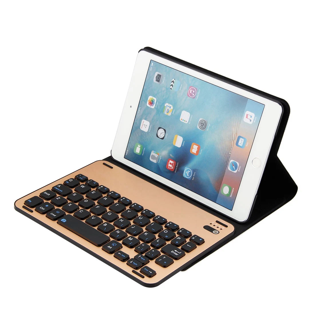 Беспроводной Bluetooth чехол с клавиатурой для iPad Mini 4 откидной кожаный подставка