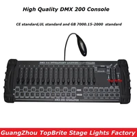 2016 high quality new dmx 200 controller stage lighting dj equipments dmx console for led par moving head lights dj controller