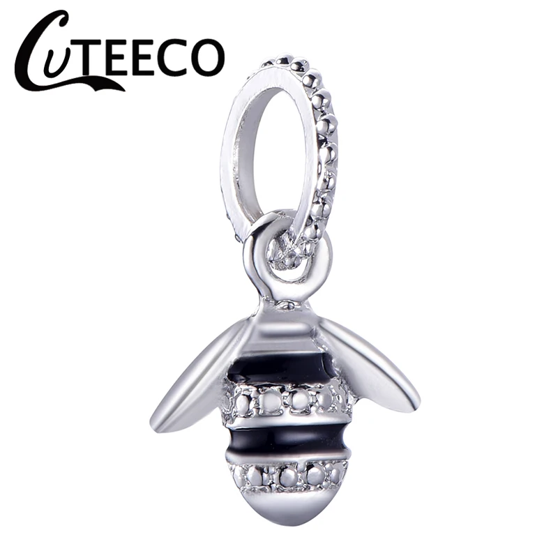 CUTEECO европейские Подвески золотого и серебряного цвета с пчелиными бусинами