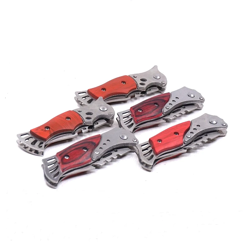 Folding Pocket Knife Survival Tactical Combat Outdoor Camping Hunting Utility Knives EDC Multi Tools Wood Handle Multitool | Инструменты