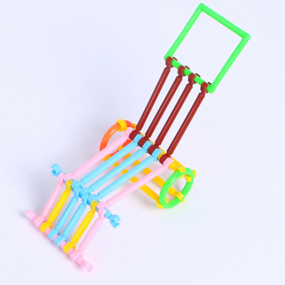 Собранные Diy игрушки смарт палка пластиковые строительные блоки головоломка