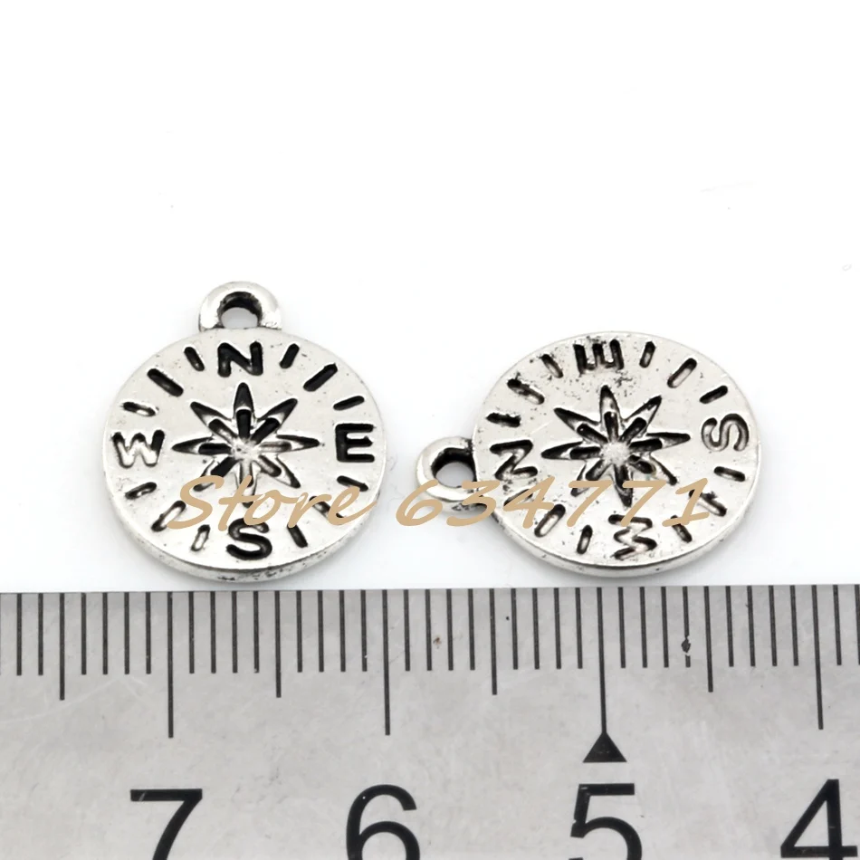 MIC 10 шт. цинковый сплав Компас Кемпинг пеший Туризм Путешествия шармы Подвеска DIY