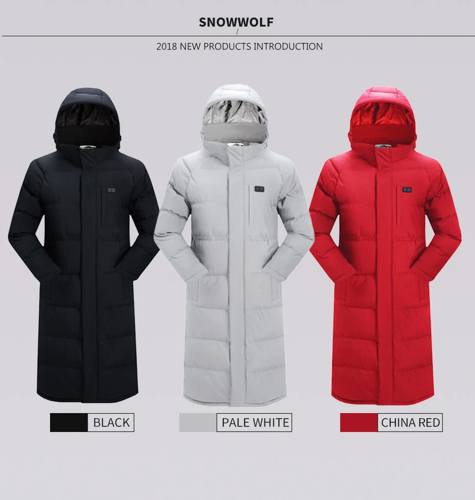 SNOWWOLF для женщин и мужчин зимняя куртка с подогревом Электрическое отопление Одежда батарея с подогревом термальная Рыбалка Пешие прогулки пальто