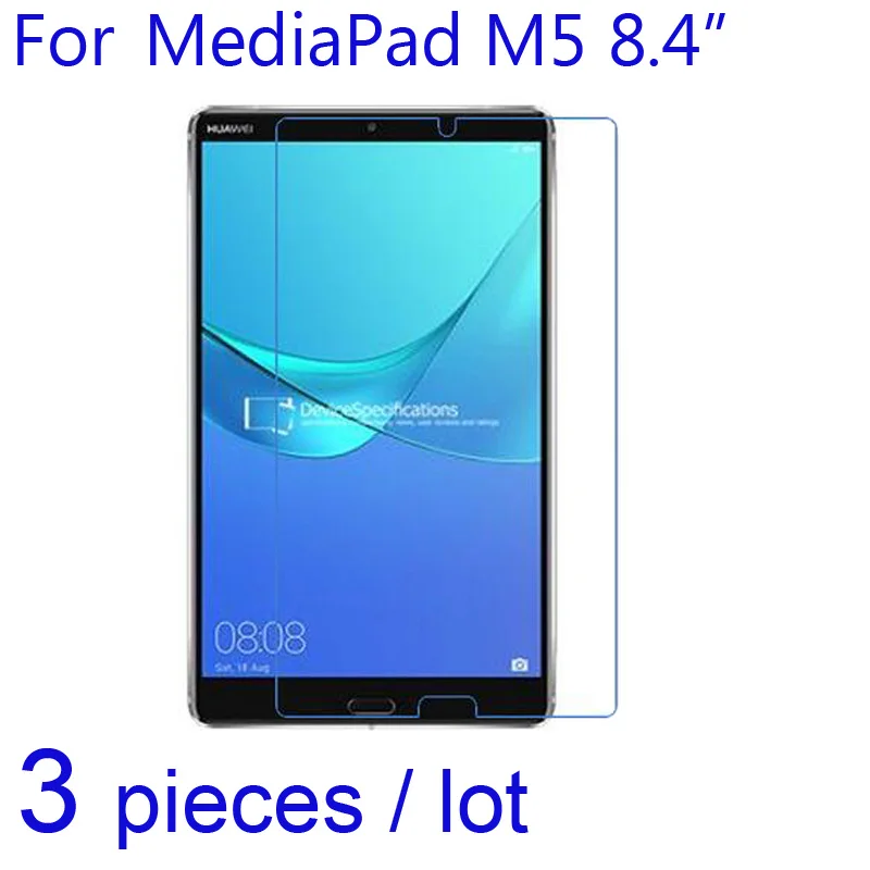 

3 шт./лот для планшета Huawei MediaPad M5 8,4/M5 Pro 10,8, защитные пленки для экрана, мягкие прозрачные/матовые/нано, противовзрывные защитные пленки