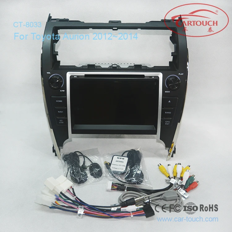 Автомагнитола Cartouch(R) для Toyota Camry автомагнитола 2 Din с сенсорным TFT DVD-плеером