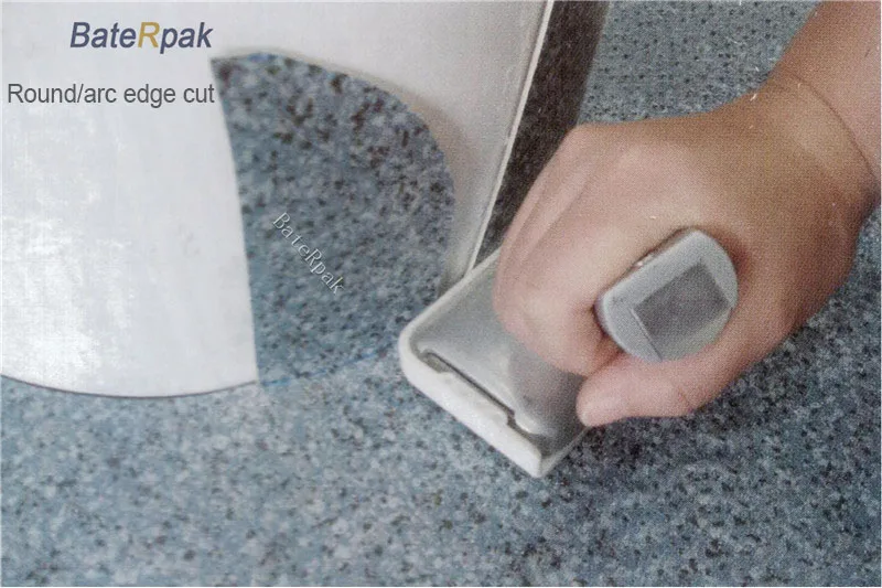 BateRpak алюминиевая ручка лист Пол Резак, ПВХ пол стены резак края(без лезвия