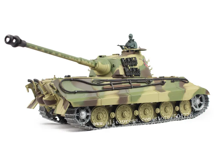 6 0 версия с инфракрасной системой боевого действия 1:16 немецкий Кинг Тигр Henschel RC