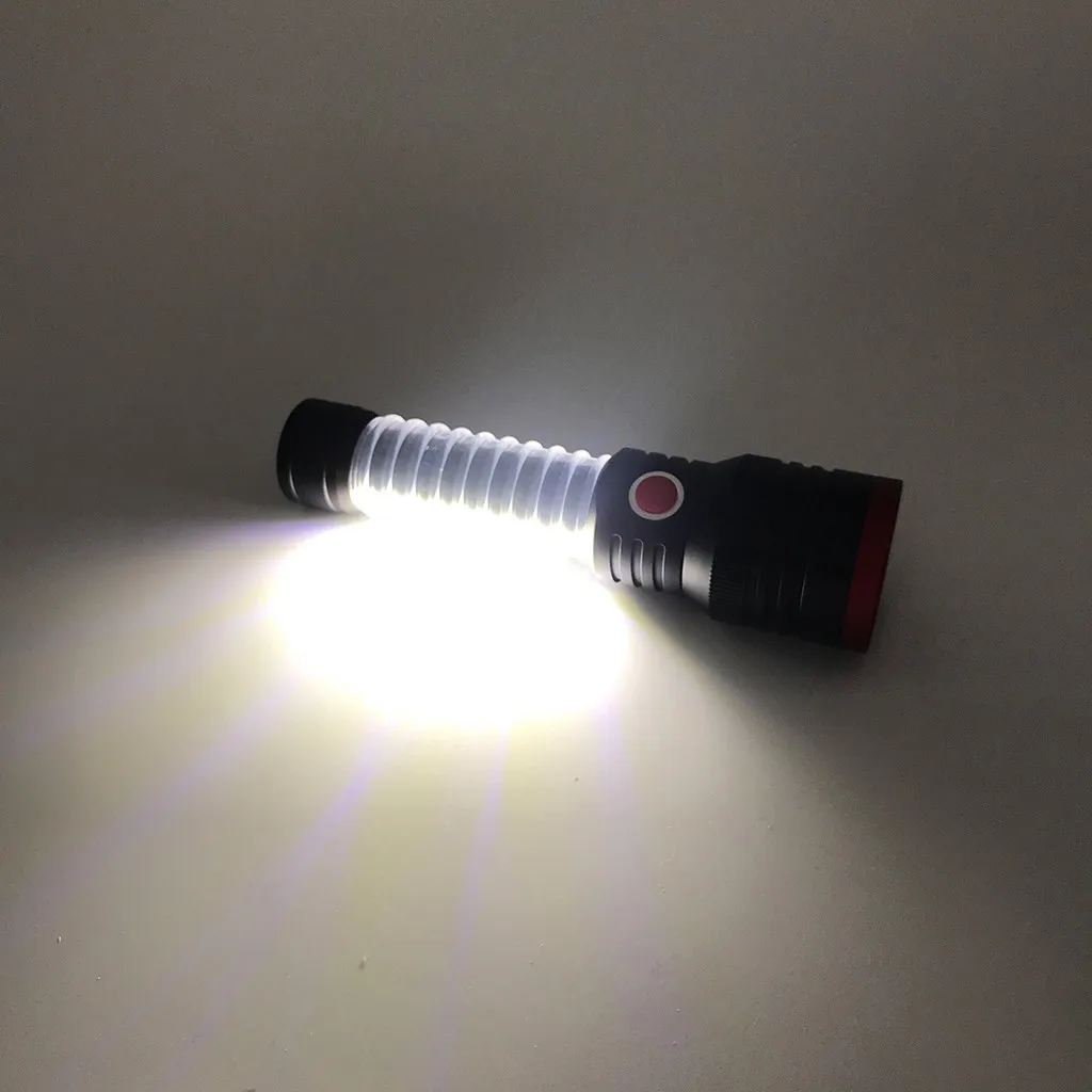 Фонарь для велосипеда супер яркий T6 + COB светодиодный тактический USB