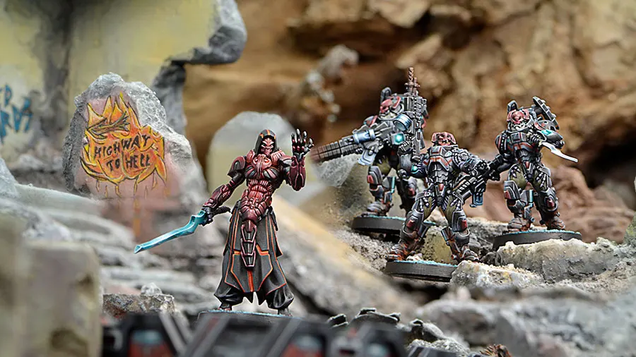 [Loong Way Miniatures] комбинированный армейский оникс corroad Belli Infinity 0590 контакт 300 модель 32