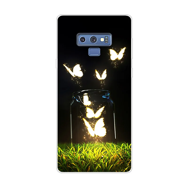 For Samsung Galaxy Note9 Phone Case Soft TPU Silicone Cover Protective Printed Gaiaxy |