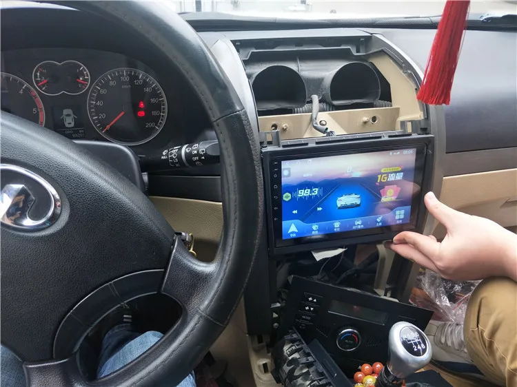 Yulbro четырехъядерный android автомобильный мультимедийный для Haval Hover Great Wall H3 H5 2010 2011 2012 автомобильный dvd Радио bluetooth gps навигация
