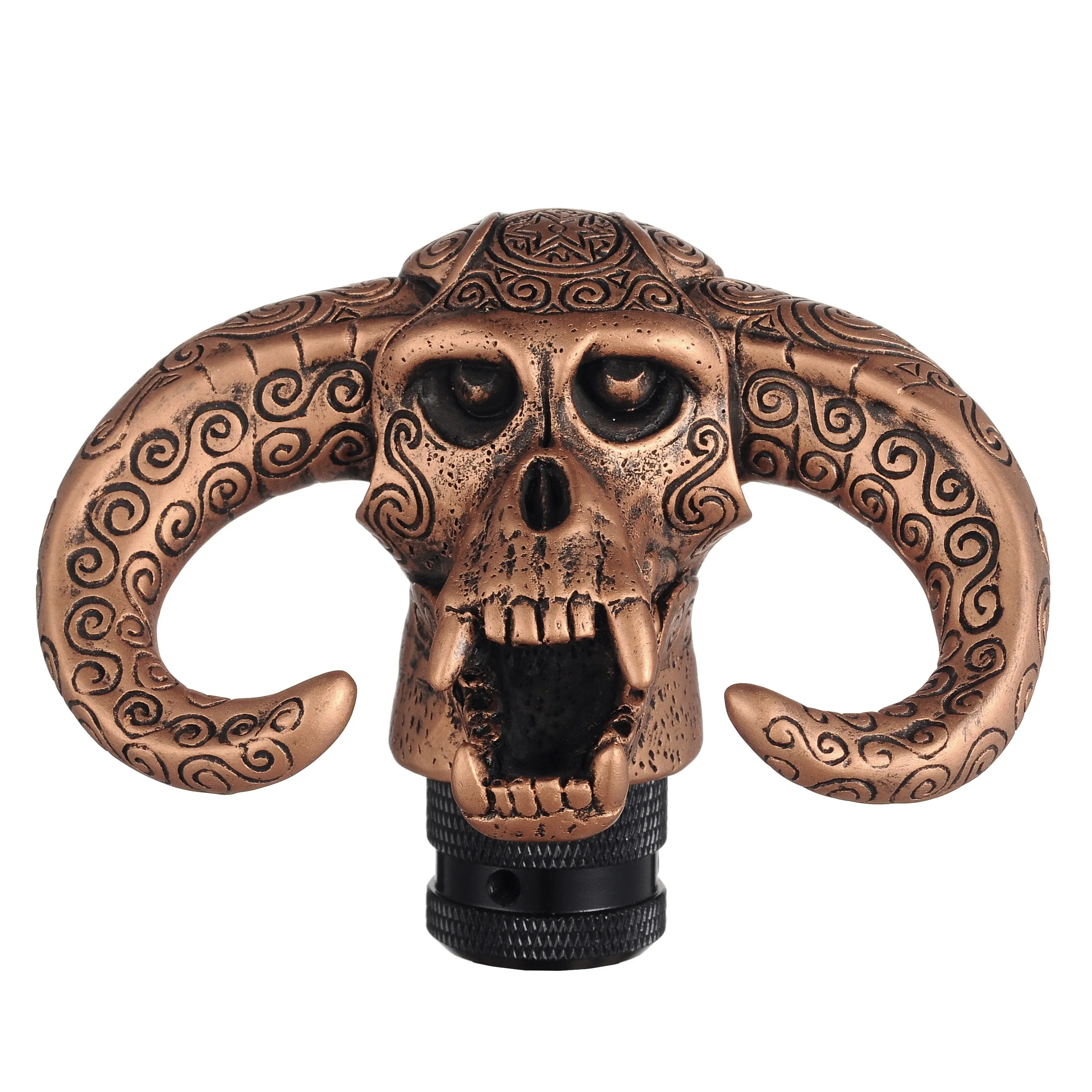 Медная цветная шестеренка ручка переключения овец рога Рычажная рулевого