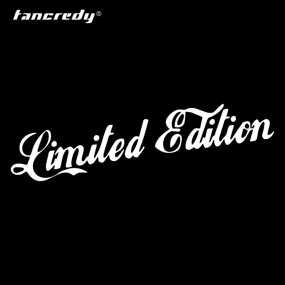 Автомобильные наклейки Tancredy 17*5 см лимитированный выпуск креативные буквы