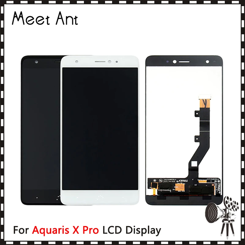 Высокое качество 5 2 &quotдля BQ Aquaris X Pro ЖК экран с кодирующий преобразователь